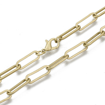 Brass Paperclip Chains MAK-S072-14D-MG-1