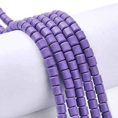 Polymer Clay Bead Strands CLAY-T001-C49-1