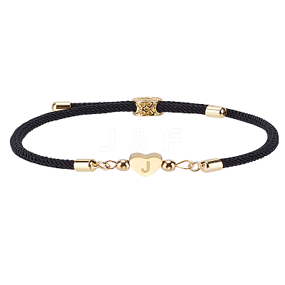 1Pc Adjustable Nylon Cord Bracelets for Women Men BJEW-LP0001-30J-1