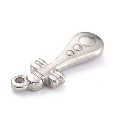 Non-Tarnish 304 Stainless Steel Pendants STAS-O145-18AS-1