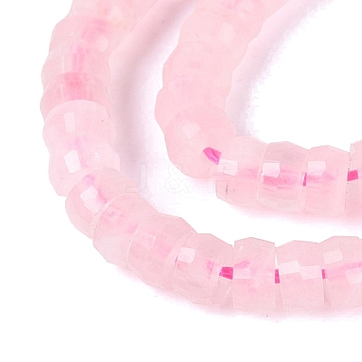 Natural Rose Quartz Beads Strands G-Q606-46A-17-1