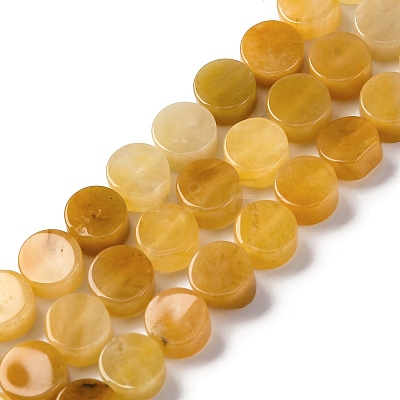 Natural Topaz Jade Beads Strands G-C159-B02-01-1