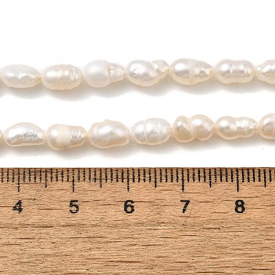 Natural Cultured Freshwater Pearl Beads Strands PEAR-I007-01P-03B-1