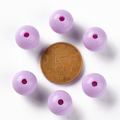 Opaque Acrylic Beads X-MACR-S370-C12mm-A03-1