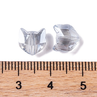 100Pcs Electroplate Glass Beads EGLA-P060-01B-PL03-1