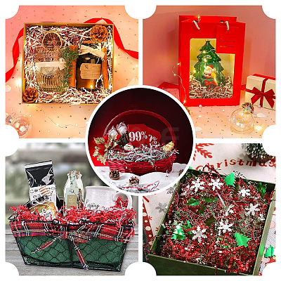 2 Sets 2 Colors Christmas Paper Shred Filler OCOR-SP0001-10-1