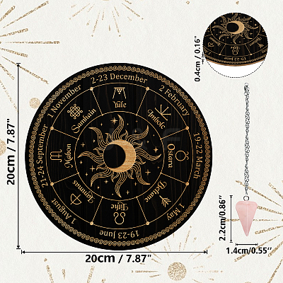 AHADEMAKER Divination Sets AJEW-GA0005-67L-1