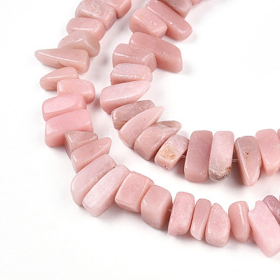 Natural Pink Opal Beads Strands G-T140-65-1