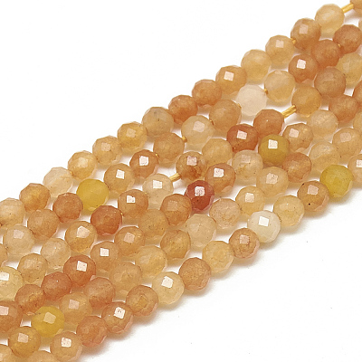 Natural Red Aventurine Beads Strands G-S300-05-3mm-1