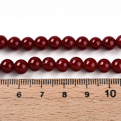 Synthetic Turquoise Beads Strands G-A255-A04-02A-1
