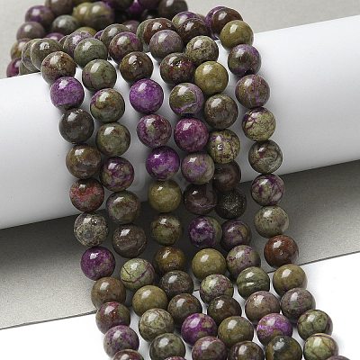 Natural Atlantisite Stichtite Beads Strands G-C168-A01-02-1