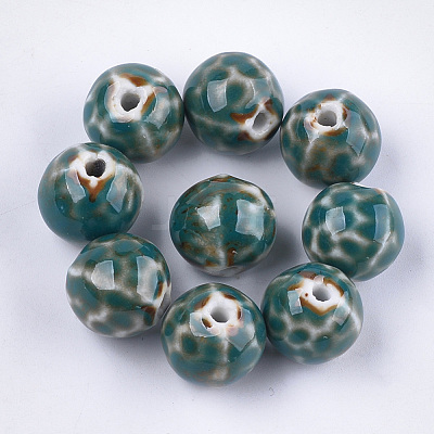 Handmade Porcelain Beads PORC-S498-22C-1