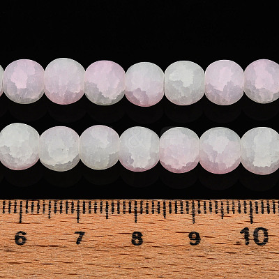 Crackle Glass Beads X1-GLAA-N009-8mm-01-1