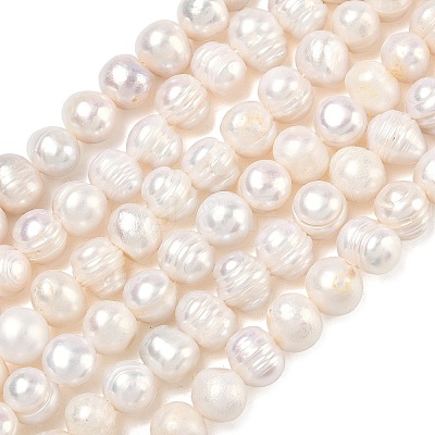 Natural Cultured Freshwater Pearl Beads Strands PEAR-L034-12G-1