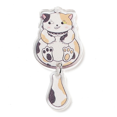 Acrylic Pendants OACR-R267-06D-1