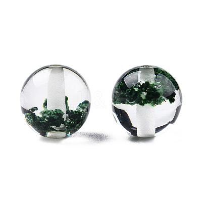 Transparent Resin Beads RESI-N034-01-G01-1