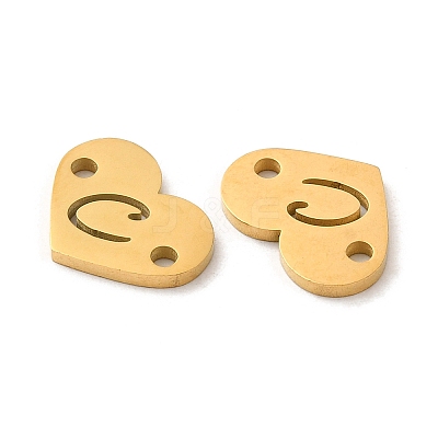 Ion Plating(IP) 304 Stainless Steel Connector Charms STAS-C081-04G-C-1