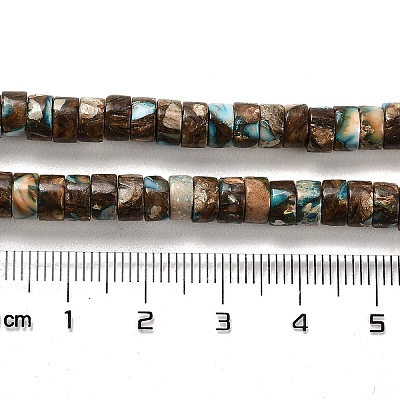 Synthetic Regalite/Imperial Jasper/Sea Sediment Jasper Beads Strands G-F765-N01-02-1