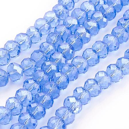 Glass Beads Strands X-GR12MMY-21L-1