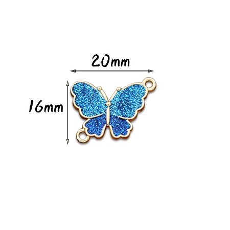 Zinc Alloy Enamel Pendants PALLOY-TAC0022-01C-1