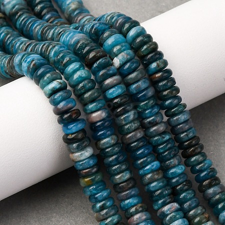 Natural Apatite Heishi Beads Strands G-NH0066-A01-2x6mm-1