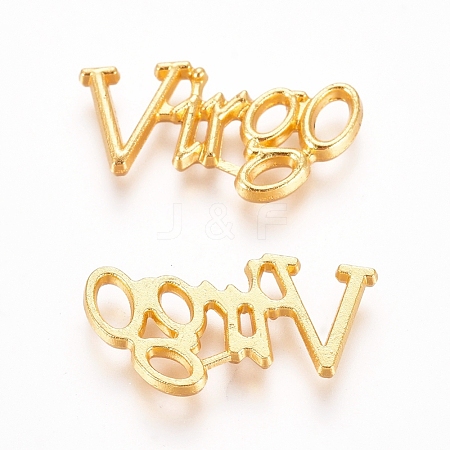 Golden Plated Alloy Cabochons PALLOY-WH0068-08I-1
