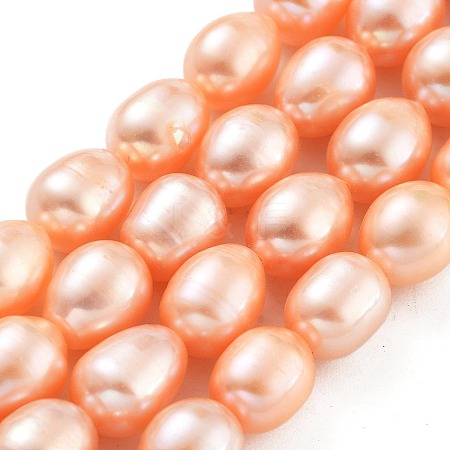 Natural Cultured Freshwater Pearl Beads Strands PEAR-P062-17A-1