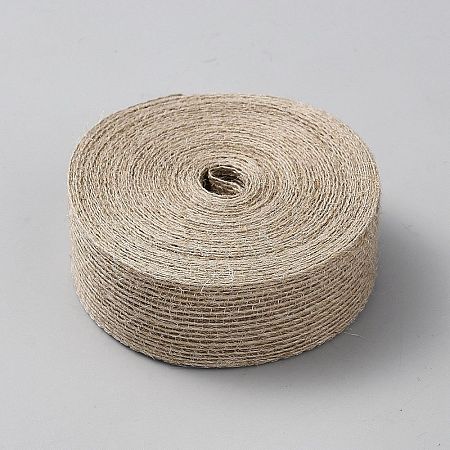 10M Braided Burlap Ribbon OCOR-TAC0015-13E-1