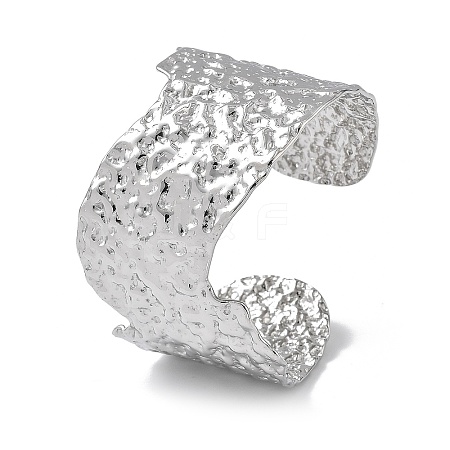 304 Stainless Steel Cuff Bangles for Women LS-BJEW-Z078-24P-1