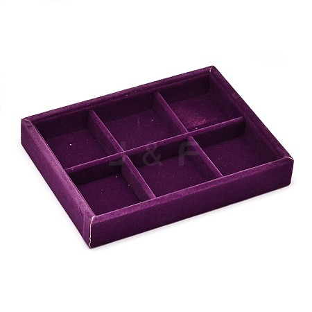 Wooden Cuboid Jewelry Presentation Boxes ODIS-L001-02D-1