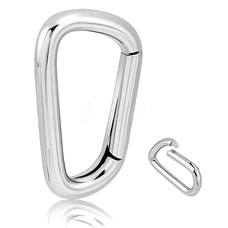 925 Sterling Silver Spring Gate Rings STER-BC0004-35P-1