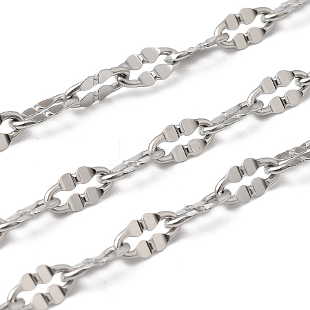 304 Stainless Steel Dapped Chains CHS-P029-02C-P-1