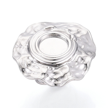 Adjustable 304 Stainless Steel Ring Components STAS-T066-72P-1