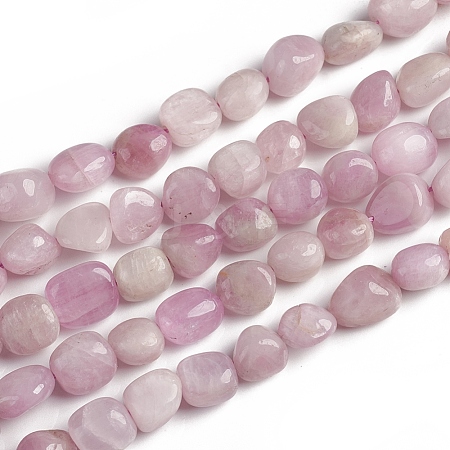 Natural Kunzite Beads Strands G-D0002-D68-1