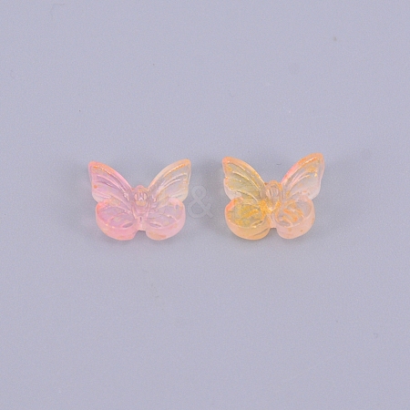 Transparent & Frosted Czech Glass Beads KY-CJC0004-02D-1