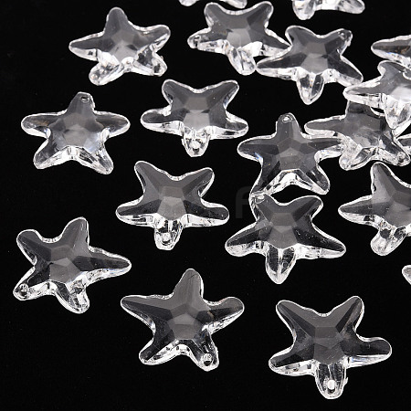 Transparent Acrylic Beads X-TACR-S154-58B-205-1