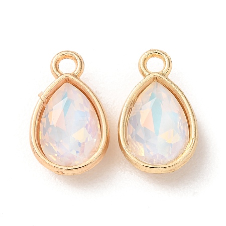 Alloy Glass Pendants GL-CBA7A25-01E-1