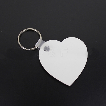 Sublimation Double-Sided Blank MDF Keychains ZXFQ-PW0001-044-1