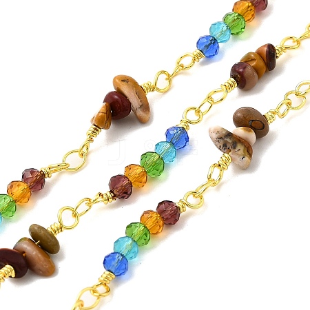 Handmade Brass Link Chains CHC-L053-07G-1