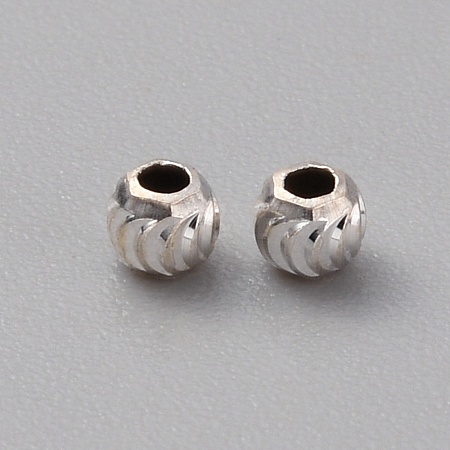 925 Sterling Silver Beads STER-TAC0001-06S-1