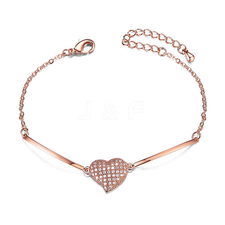 SHEGRACE Alloy Link Bracelets JB434A-1
