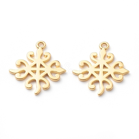 Brass Pendants KK-J278-22G-1