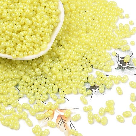 Baking Paint Glass Seed Beads SEED-L011-09A-20-1