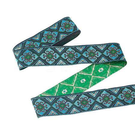 7M Polyester Jacquard Rhombus Ribbon OCOR-WH0100-06A-1
