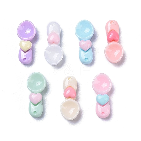 Opaque Cute Resin Decoden Cabochons X-RESI-B024-03A-1