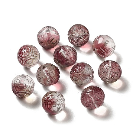 Transparent Glass Beads GLAA-D025-03F-1