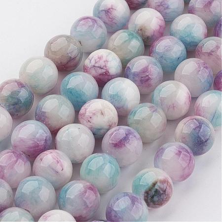 Natural Persian Jade Beads Strands G-J356-19-12mm-1