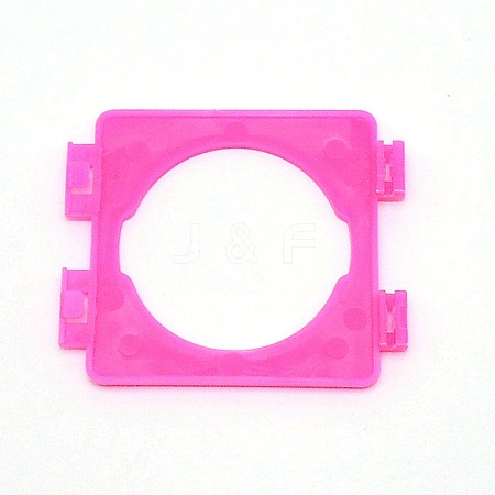 Square Plastic Hamster Tunnel Cage External Pipe Interface Fitting DIY-WH0182-42A-1