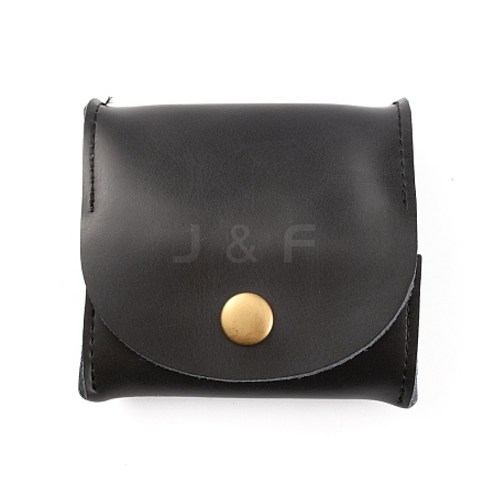 Cowhide Leather Change Purse AJEW-WH0013-75A-1