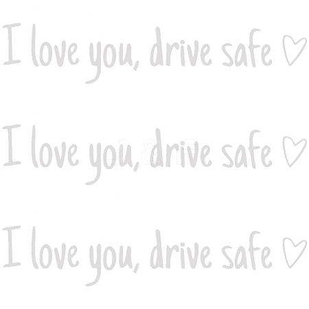 PVC Self Adhesive Car Stickers STIC-WH20004-01A-02-1